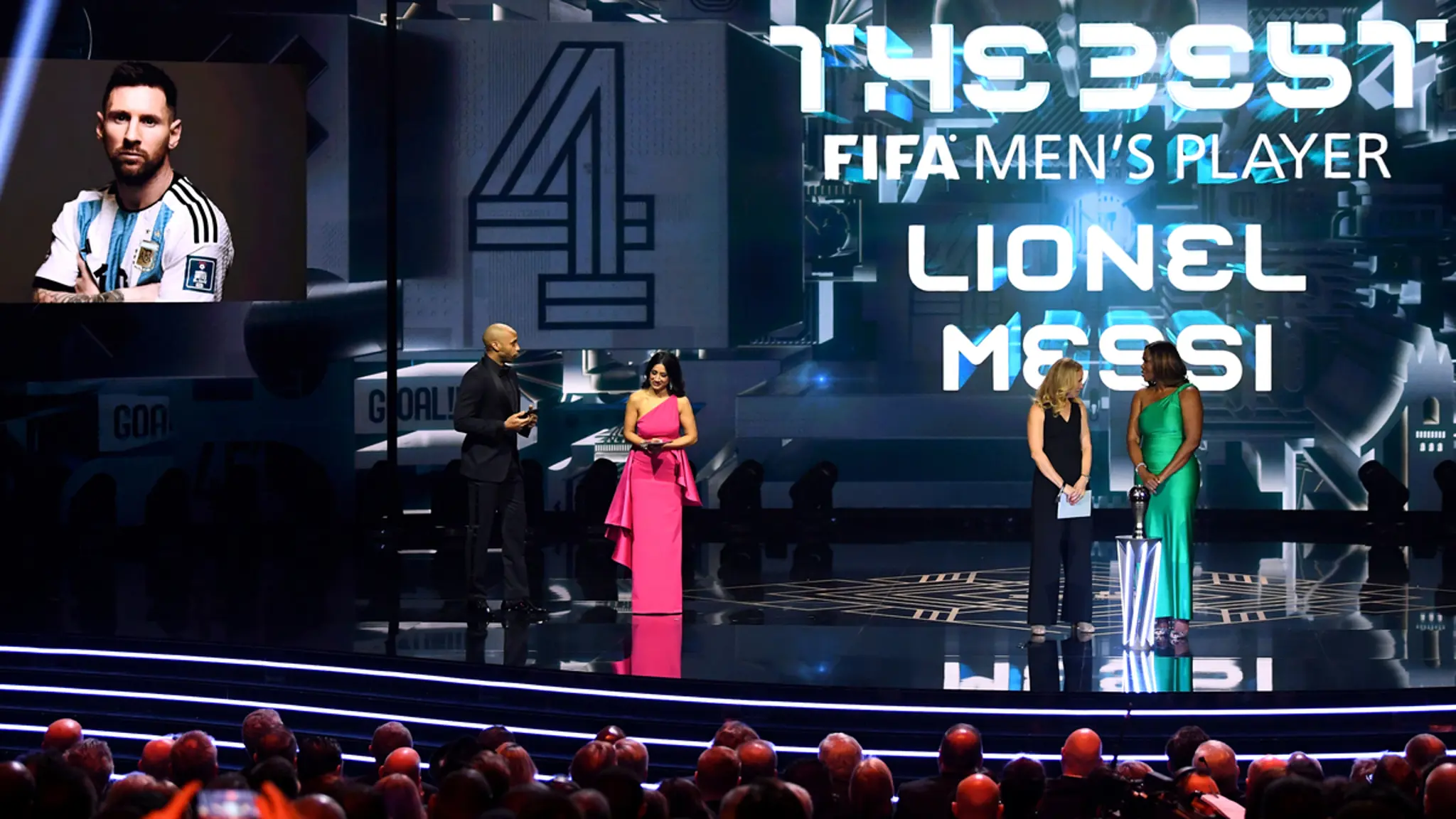 Lionel Messi wins Best FIFA Men’s Player award